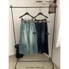 Imagine SAILORMOON Outono Americano Retro Lavado Desgastado Jeans Wide-Leg Feminino 22128 (com cinto)