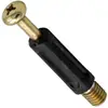 Conector três em um, móveis pré-instalados, divisória, armário, guarda-roupa, marcenaria, roda excêntrica, parafuso, porca, fixador