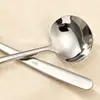 Acero Inoxidable 316 Cuchara de Champiñón Grado Alimenticio Vajilla Infantil Cuchara de Sopa Creativa Mango Largo Cuchara para Comer Estudiante Cuchara