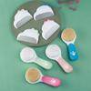 Cepillo de lana en stock Cepillo de peine para niños Cepillo de masaje para niños Peine para la suciedad de la cabeza del bebé Cepillo de baño de nailon