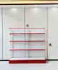 Estanterías de Supermercado, Exhibidores para Tiendas de Conveniencia, Mostradores de Tienda, Papelerías, Estanterías de Malla Multicapa Combinadas de un Solo Lado y Doble Lado