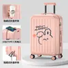 Mala de Viagem Multifuncional de Pronta Entrega do Fabricante, Mala de Rodinhas em Material Composto com Trava de Senha, Porta-Copos Anti-Queda, Mala de Mão com Carregamento