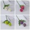 Almofada de Alfinetes Cardo Espinhoso Ningshuo Flor Simulação Decoração de Casa Buquê de Mão para Casamento Flor Rosa Parede Flor Artificial Transfronteiriça PJ1143