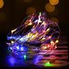 Luzes de Fio de LED Luzes de Fio de Cobre Luzes de Linha de Cobre Decoração de Bolo Luzes de Botão Luzes com Proteção Ip65 Bateria de Botão