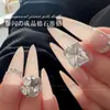 Decorações de Pedras Strass para Nail Art de Zircônia, Nova Decoração de Nail Art de Ovo de Pombo Totalmente Strass Ângulo Reto Longo Feita à Mão, Bolas de Strass Produto Acabado