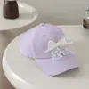 Chapéus Infantis, Chapéus de Sol para Primavera e Verão, Chapéus Coreanos com Laço que Podem Ser Amarrados em Rabo de Cavalo, Bonés de Baseball para Meninas, Chapéus Finos de Secagem Rápida com Top Aberto