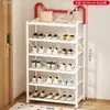 Zapatero Multicapa Estante de Almacenamiento para Entrada Armario de Zapatos para el Hogar Interior Estante Multicapa para la Entrada