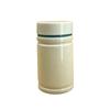 Tapa de Doble Capa Bicolor Ds150 Botella Blanca para Pastillas de 100ml Botella de Plástico para Suplementos de Salud Botella con Junta de Bambú