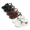 Pantuflas para Niños Niños Cuero PU Impermeable Zapatillas de Bebé Antideslizantes Zapatos de Casa 2082