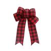 Laço de Natal de Linho da Amazon Acessórios DIY Decorações de Natal Decoração de Árvore de Natal Laços para Pendurar