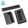 Manípulo de Plástico Ls537 Gabinete de Equipamentos Industriais Porta Escondida Dmk022 Embutido Embutido Fecho Manípulo Escondido Preto