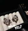 Aretes de Flor de Perla Blanca Australiana Pequeña Bola de Flores Fragancia de Jardín Completa Estrella Brillante Pendientes de Gota de Perla Manta