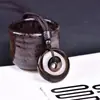 Colgante de Obsidiana Helada Natural de la Paz para Hombres y Mujeres, Accesorio Vintage Simple Único, Estilo Retro para Hombre