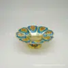 Plato Grande de Frutas Estilo Ruso Creativo Moderno Mesa de Café para Sala de Estar Estilo Europeo Plata Estaño de Alta Gama Plato para Frutas Secas Regalo