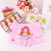 Roupa íntima de algodão infantil Roupa íntima boxer para meninas Roupa íntima de quatro cantos para bebês e meninas Algodão penteado Shorts infantis 95% Algodão