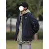 Jaqueta piloto retrô estilo americano, unissex, nova coleção de outono, roupa casual de trabalho, jaqueta de beisebol da moda