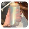 Fábrica de Vidro por Sublimação de Tinta 12/16/20oz Gradiente Fosco Mason Camada Única Transparente Copo de Coca-Cola Copo para Transferência Térmica