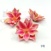 Flor de Magnolia Estrella de la Suerte Flor Artificial DIY Headdress de la Nacionalidad Dai Flor de Pasador Xunpu Paquete de Materiales Flor Artificial Decoración de Caja de Recuerdo