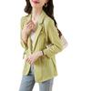Traje texturizado con cordón en la cintura y protección solar 2023 Verano Nuevo Diseño de Moda Traje Slim