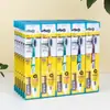 Sanxiao Meijie cepillo de dientes para adultos cabeza grande cerdas suaves pluma suave cerdas blancas suaves paquete familiar para el hogar empaque individual al por mayor