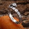 Anillo de plata de ley 925 al por mayor con diseño de serpiente para hombre y mujer, con diseño de hierba Tang, apertura de plata tailandesa vintage, joyería personalizada de moda.