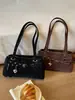 Bolso de axila retro de alta gama para mujer, nuevo bolso de mano de moda tendencia 2026, bolso de hombro de gran capacidad para el día a día, bolso baguette