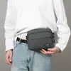Bolso de Hombro Nuevo para Hombre Primavera 2026, Mochila Casual de Moda para Hombre, Bolso Cruzado Simple, Bolsa Impermeable, Bolso Horizontal para Hombre