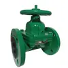 Válvula de Diafragma Manual de Acero Fundido/Hierro Fundido G41J-10C, Válvula de Diafragma Resistente a Ácidos, Álcalis y Corrosión Dn50 100