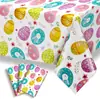 Plato Desechable de Papel con Temática de Pascua, Servilletas de Papel, Vasos de Papel, Decoración, Ambiente de Fiesta de Pascua, Juego de Vajilla