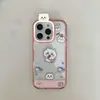 Capa de Celular Desenho Fofo Jiikawa Adequada para Apple 16Promax Iphone15 Anti-Queda 14/13Pro Feminina