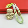 Moda Versátil Hazte Rico Inmediatamente Tesoro Princesa Por Favor Hazte Rico Llavero Creativo Colgante para Bolso Artículo de Moda