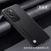 Funda de Cuero de Color Puro para Teléfono Oppo Reno16F Findx9Ultra Lente Cubierta Completa Anti-Caídas Protectora