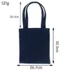 Bolsa de Lona Estilo Ins Bolsa Carteiro Bolsa de Lona Lisa DIY Pintada à Mão Colorida Sacola de Compras Colorida Bolsa de Lona de Algodão Colorida