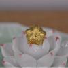 Pulsera de Plata Pura Plata de Ley 999 Accesorios DIY de Flor de Loto Venta al por Mayor Accesorios Transfronterizos Cuentas Hechas a Mano Artesanía Antigua Flor de Loto