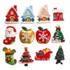 2026 Nuevos Imanes Navideños para Refrigerador Regalo Decoración Creativa para el Hogar Venta Caliente Transfronteriza Regalos Navideños Mayoreo
