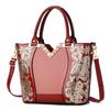 Bolso de Hombro de Cuero Brillante para Mujer Fabricante Comercio Exterior 2025 Elegante Temperamento Bolso de Mamá Bolso Cruzado Bolso de Mano de Moda de Verano para Mujer
