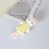 Nova saia elegante, gato de pernas compridas, presilha de cabelo criativa fofa, acessório de cabelo para meninas, presilha jacaré, presilha de franja estilo ins