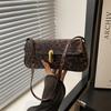 Bolso con Estampado de Leopardo Bolso de Mujer 2025 Nuevo Trendy Casual de Mano Pequeño Cuadrado Moda Europea y Americana Bolso de Hombro Cruzado para Mujer