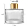Frasco Cilíndrico para Aromaterapia, Frasco de Vidro para Fragrância de Carro e Casa, Frasco Refil para Óleo Essencial Difusor de Varetas sem Chama, Disponível em Estoque