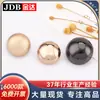Cor de Cobre Cogumelo Forma Metal Lã Casaco Jaqueta Terno Roupa Formal Botões Fechos de Botão Jin Da Acessórios para Vestuário