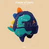 Gorro de Peluche de Dinosaurio Tridimensional para Niños Otoño e Invierno Protección para Orejas de Niños y Niñas Forrado de Felpa Engrosado Gorro de Lana Tejido para Niños de Edad Media Moderno