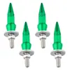 Nuevos Tornillos para Placa de Matrícula Puntiagudos de 45 mm Estilo Americano 8V1 Universal + Rosca M6 Universal Especial Transfronteriza para Placa de Matrícula Varios Colores Disponibles