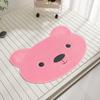 Alfombra de PVC Transfronteriza para Baño, Inodoro, Ducha, Antideslizante, para Frotar los Pies, Anticaídas para Inodoro y Baño