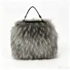 Bolsas de Pelúcia Outono e Inverno para Mulheres, Bolsas de Ombro e Transversais Modernas de Alto Padrão, Bolsas de Pele Sintética, Atacado Transfronteiriço