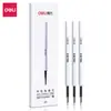 Recarga para Bolígrafo de Gel Giratorio Deli S210, Punta de Bala 0.5mm (Negro) (3 Piezas/Caja) Recarga de escritura de repuesto