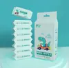 Mini Toallitas Húmedas, Toallitas Húmedas Mini Portátiles para Estudiantes y Bebés, Mini Toallitas Húmedas Especiales para Limpiar Manos y Boca al Salir