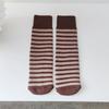Calcetines Cálidos Rayados de Media Pantorrilla para Bebés, Calcetines Infantiles, Calcetines Largos Engrosados para Niños y Niñas en Otoño e Invierno