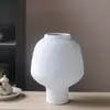 Jarrón Vintage Viento Sedoso Jarra de Cerámica Gruesa Nuevo Estilo Chino Hecho a Mano Decoración de Casa de Huéspedes Estilo Zen Hotel Antiguo Casa de Huéspedes Vestido Suave