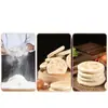Pan de Trigo Plano Especial de Xi'An Shaanxi, Comida Instantánea para Desayuno, Producto Semi-Terminado para Uso Doméstico, Roujiamo, Masa Vieja, Venta al por Mayor Comercial