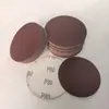 Disco de Lija Rojo con un Diámetro de 180 mm, Lija de Flocado para Pulir, Disco Pulidor para Lijadora